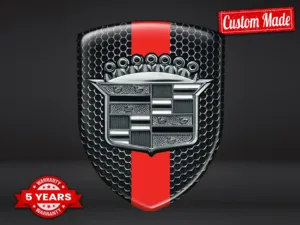 Cadillac Badge Cupola Premium Qualità Edizione Limitata